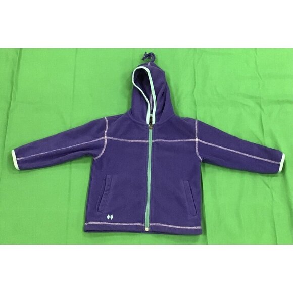 Childrens 3T Double Diamond Blue Fleece - Picture 1 of 2